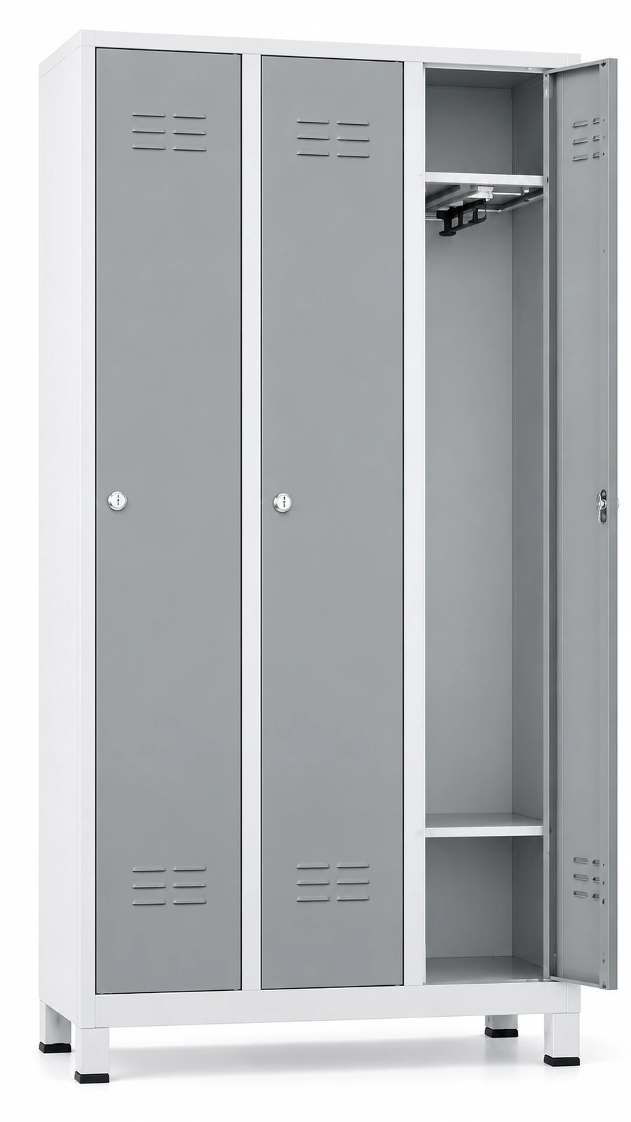 Üç Kapılı Soyunma Dolabı — OTL-6402