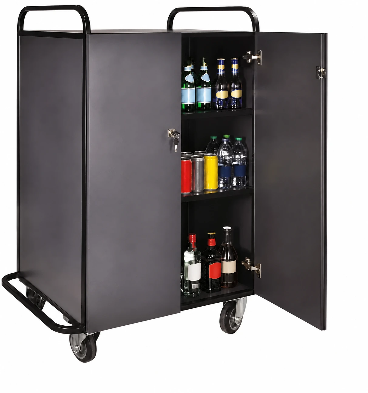 Ahşap Minibar Destek Arabası — OTL-6701