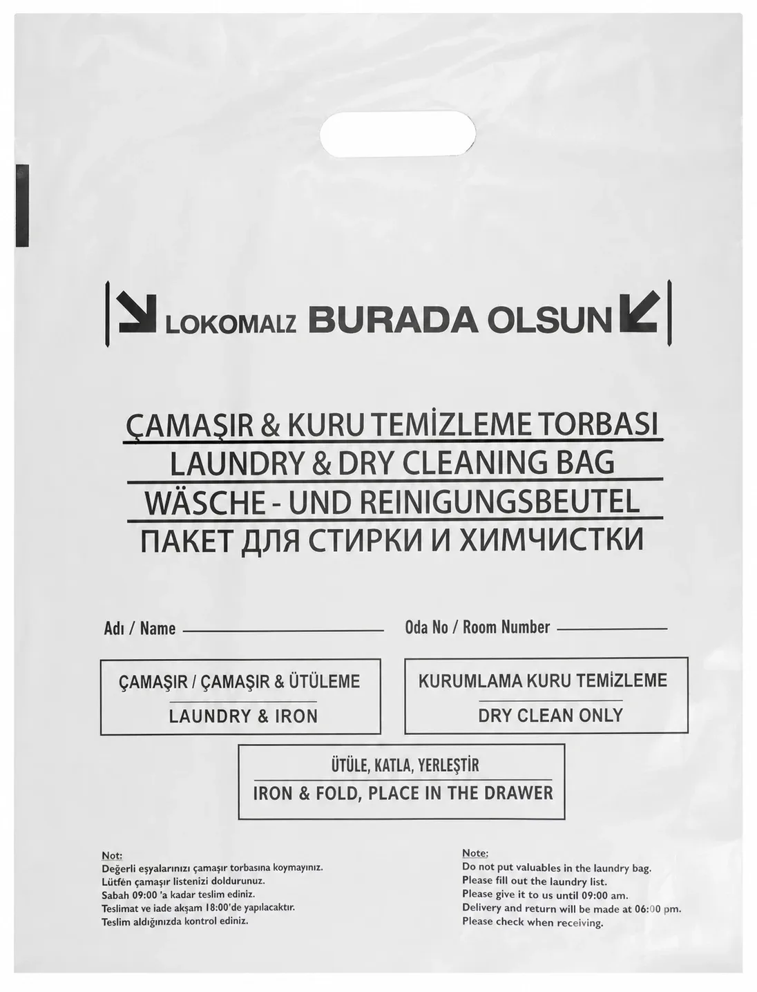 OTEL ÇAMAŞIR POŞETİ — OTL-5011